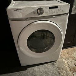 27 Inch Electric Dryer with 7.5 Cu. Ft. Capacity, 10 Dryer Programs, Smart Care, Sensor Dry, Sanitize, Wrinkle Prevent, Eco Dry, and ADA Compliant