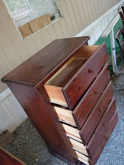 Solid wood DRESSER