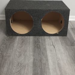 💥 Dual 12” Subwoofer Box for Car – Sealed Hatchback Style | Great Bass | $20