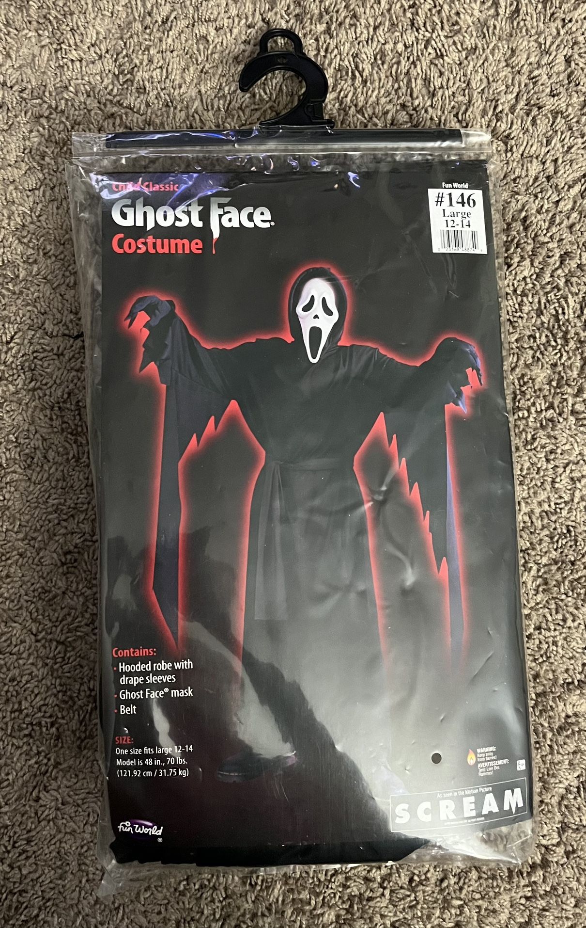 Ghost Face Costume