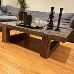 Restoration hardware coffee table