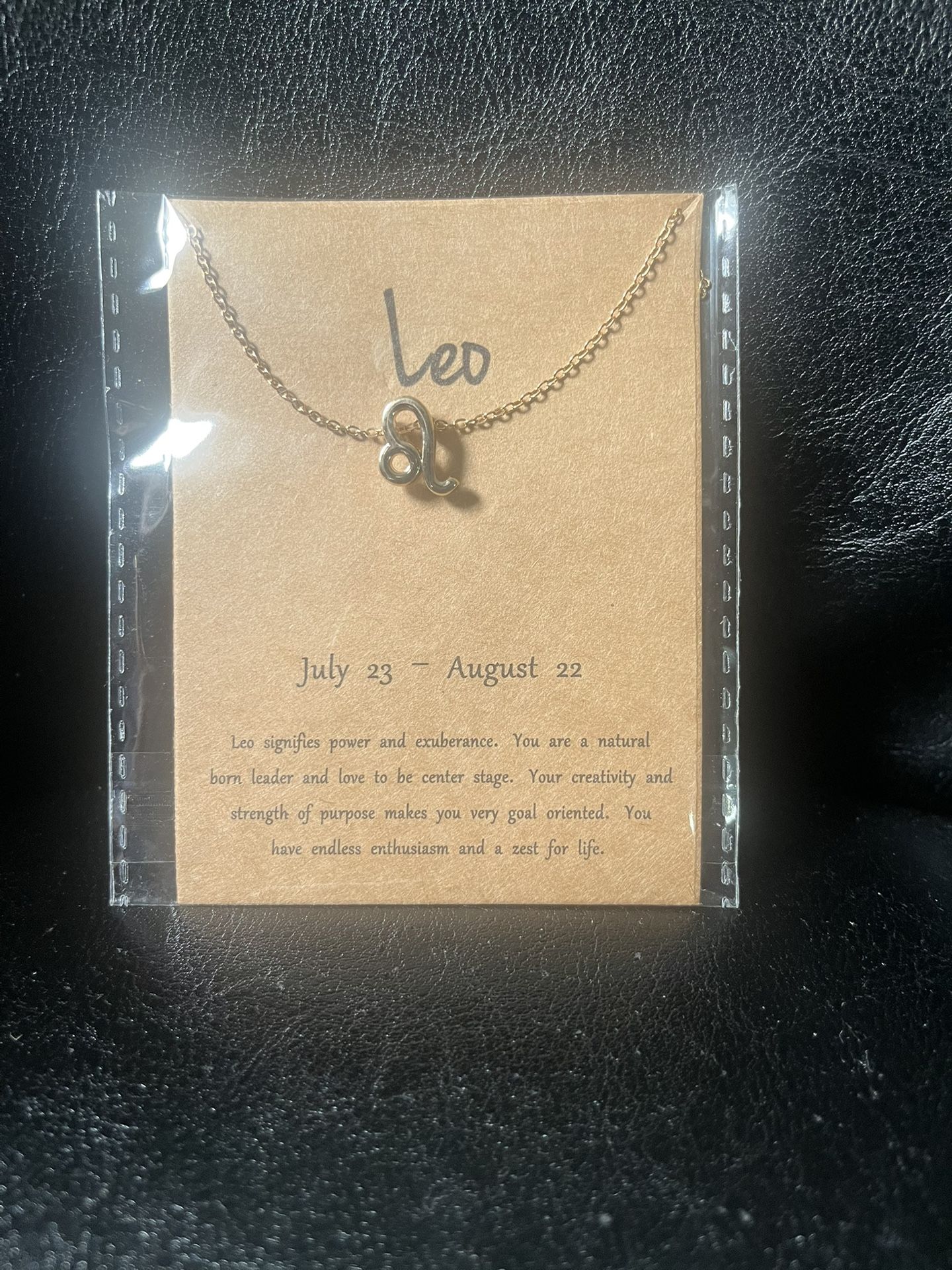 Leo Horoscope Necklace