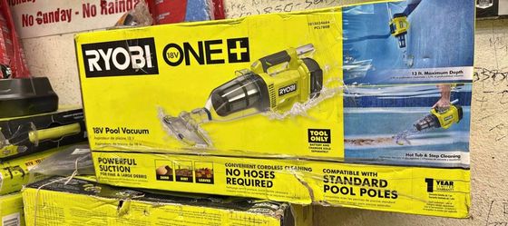 Ryobi 18v pool vacuum tool only