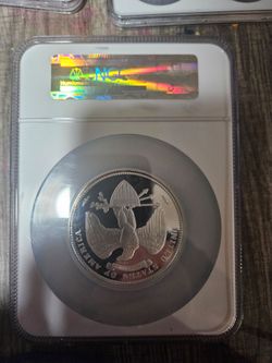 5oz George T Morgan Silver ultra cameo