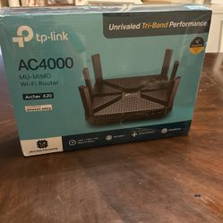 Brand New Tp-link Ac4000 Router 