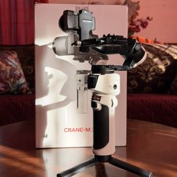 Like New Zhiyun Crane M-3S W/ Upgrade Falcam Quick release