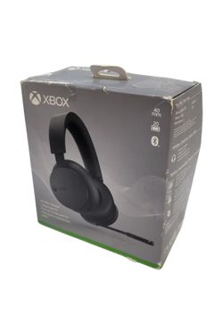 Xbox Wireless Headset Black Bluetooth Gaming Headphones Series X S One Open Box