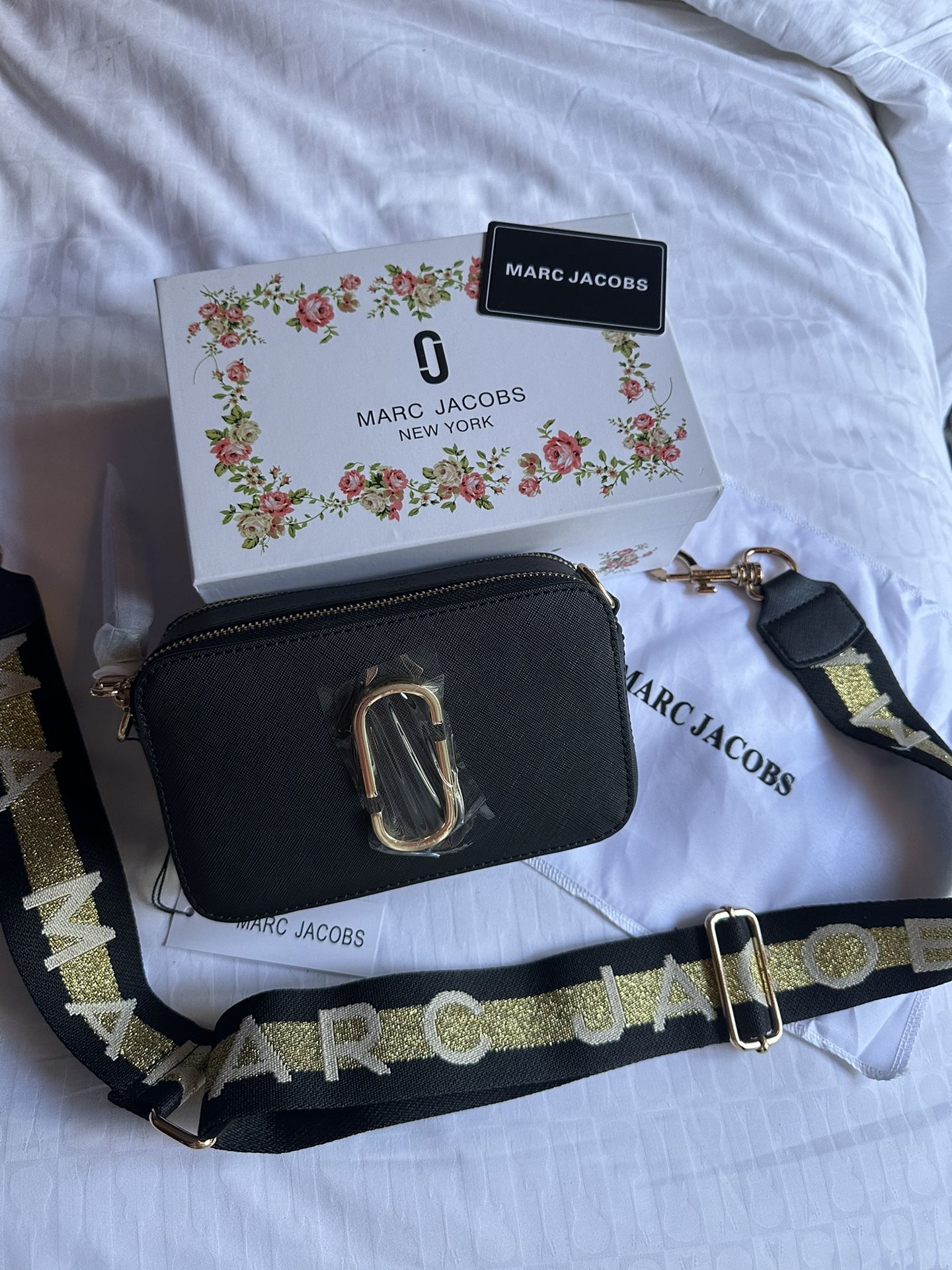 Marc Jacobs the SNAPSHOT Crossbody Bag Black