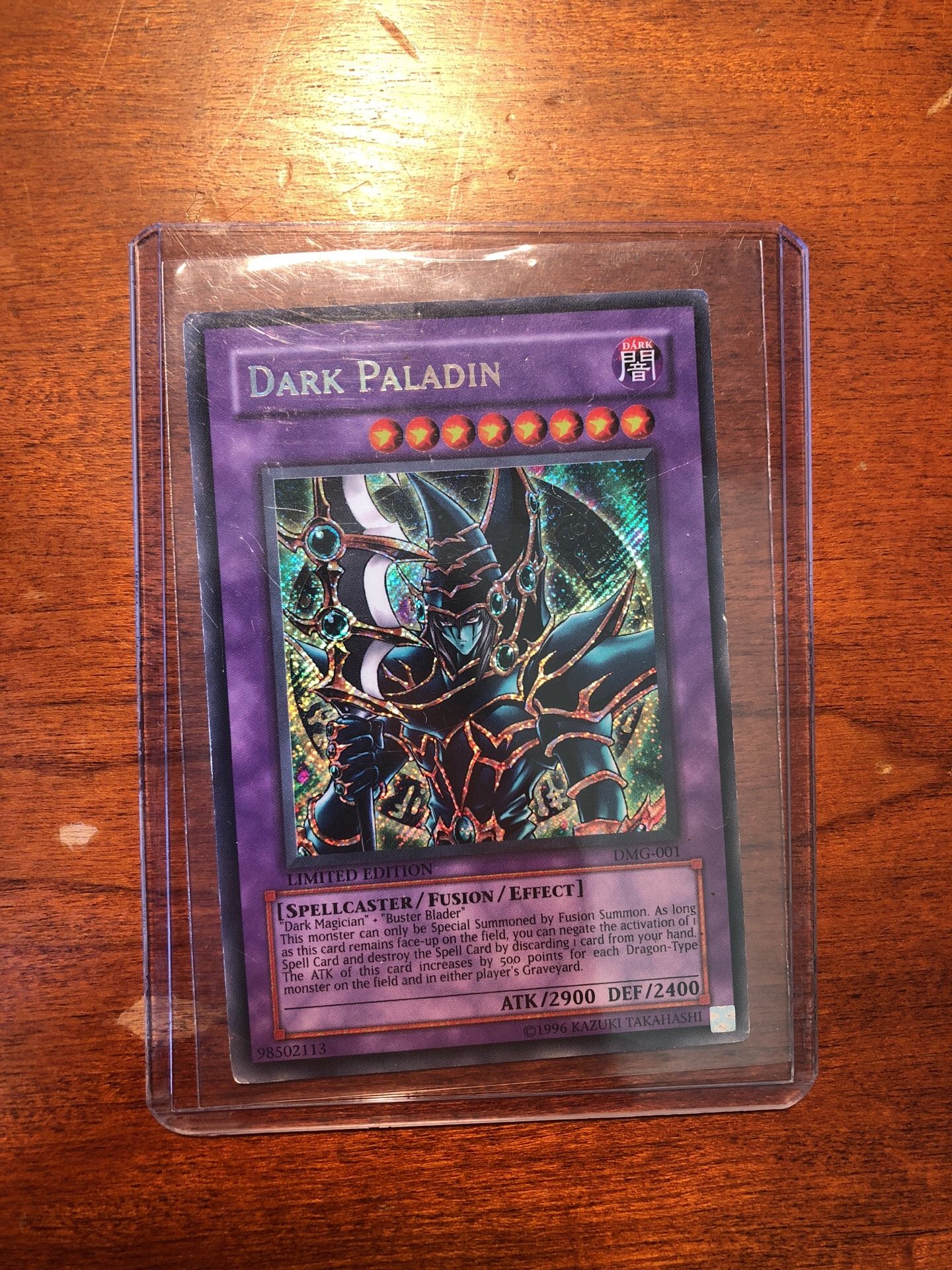 Yugioh Card Dark Paladin