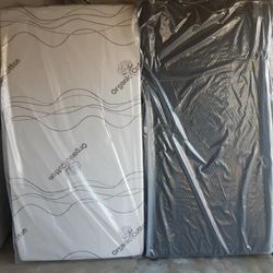 Twin size mattress, New Plastic sealed, Gel Memory foam, 10 inch thick, beautiful soft cover, I have all size mattress