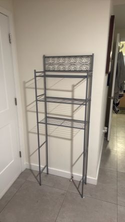 Free over toilet storage for pickup