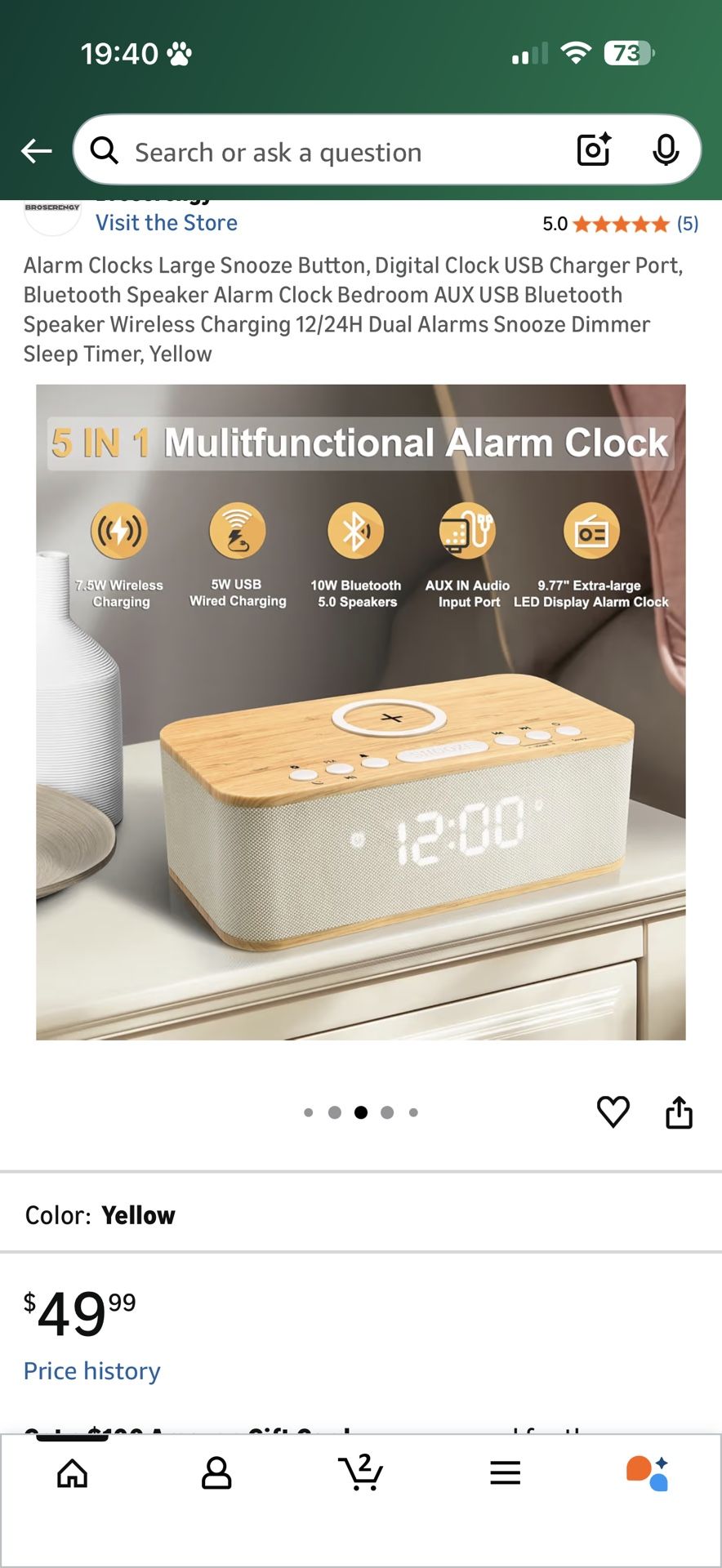 Alarm clock