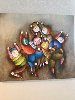 J Roybal Acrylic Football