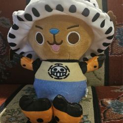 ANIME ONE PIECE TONY CHOPPER STUFFED PLUSH TOY APROX 9"INCHES