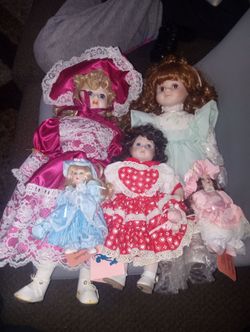 Porcelain dolls 1980