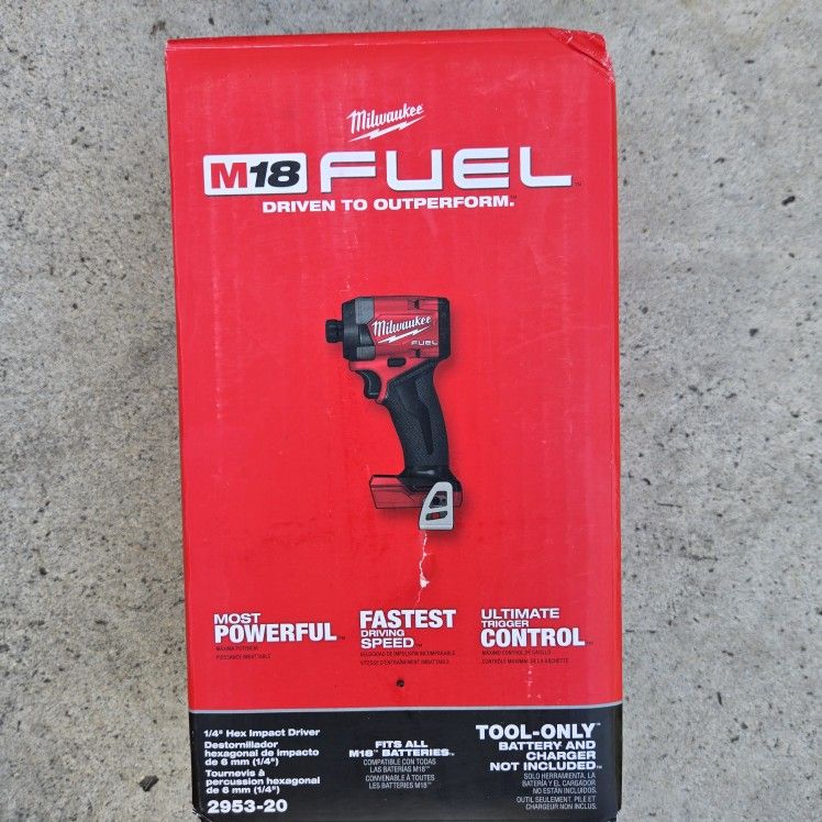 Milwaukee 18v 4gen Impact Driver Brushless Brand New Tool Only 