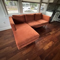 Aaron 88.98 wide reversible sofa and chaise by all modern