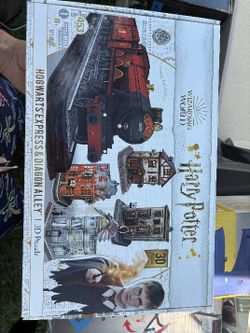 Wizarding World Harry Potter Hogwarts Express & Diagon Alley 3D Puzzle