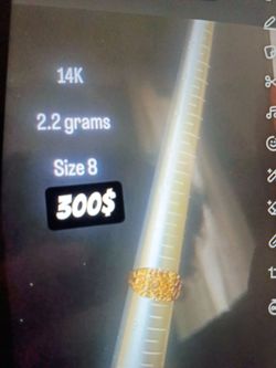 14k gold 275$