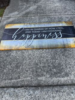 Happiness Canvas print