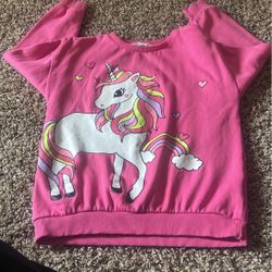 Pink Unicorn Sweater