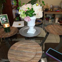 Silk Flowers Center Piece