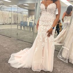Wedding Gown Size 12 For Sale