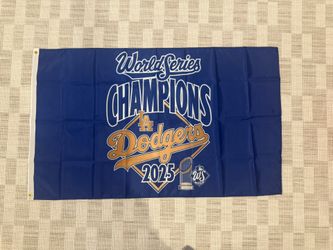 Los Angeles Dodgers 2025 World Series Champions 3’ X 5’ Polyester Flag 