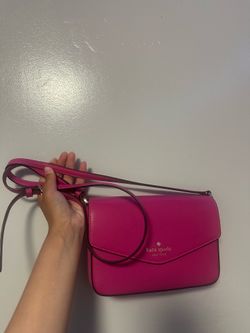 Kate Spade NY pink crossbody purse