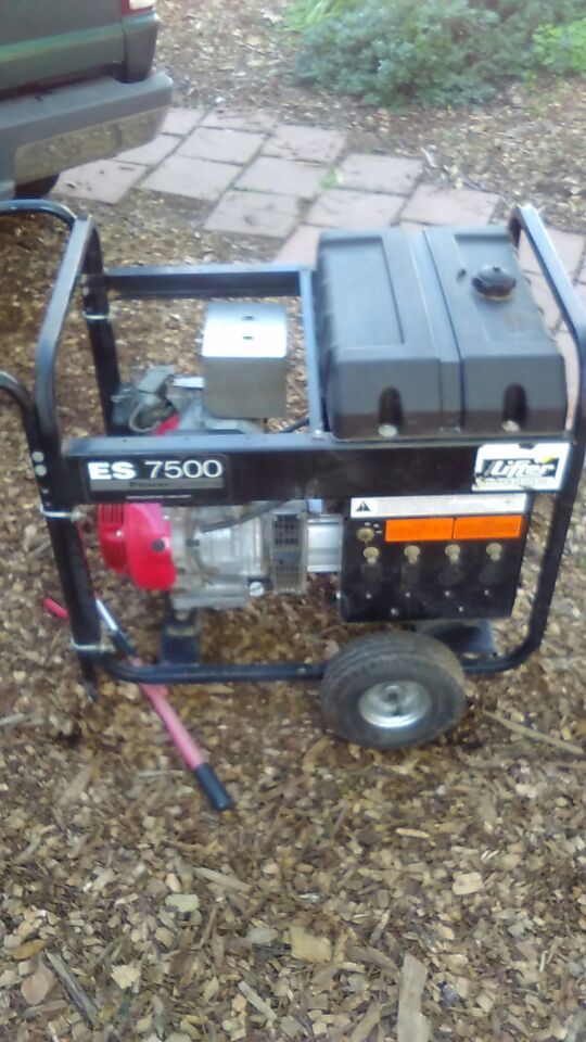 Es7500 Honda Generator For In Vallejo Ca Offerup Es7500 Honda Generator
