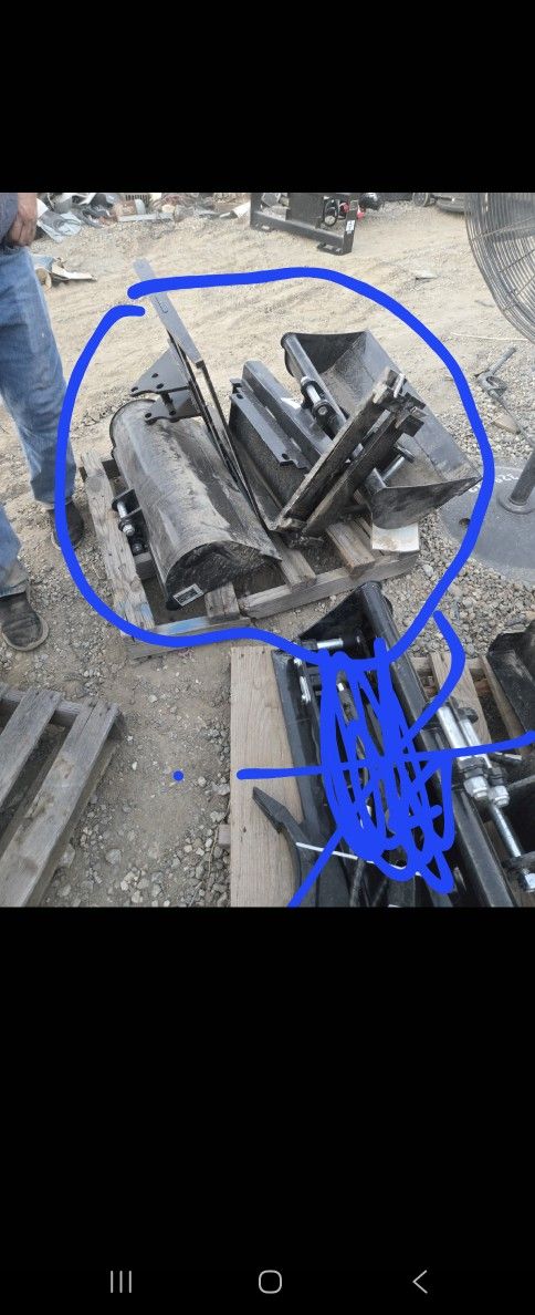 Mini excavator attachments.