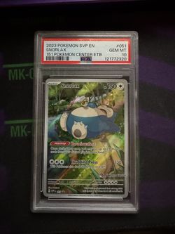 Snorlax Pokemon Center 151 Psa 10