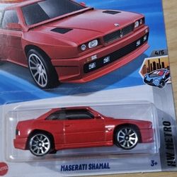 2/2 Hotwheels Maserati Shamal