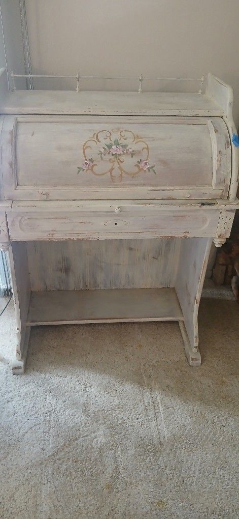 Antique Desk W/ Chair