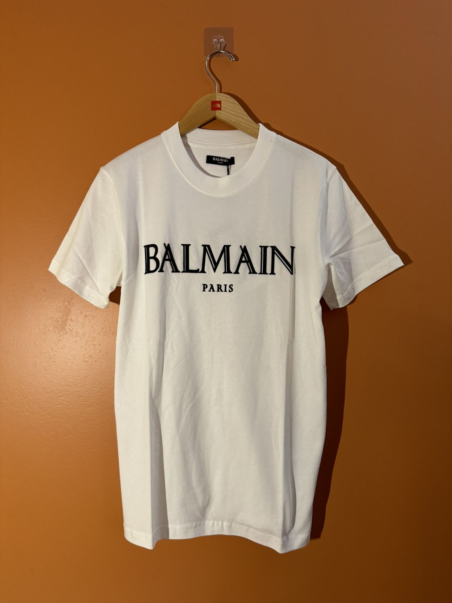 White Balmain T shirt