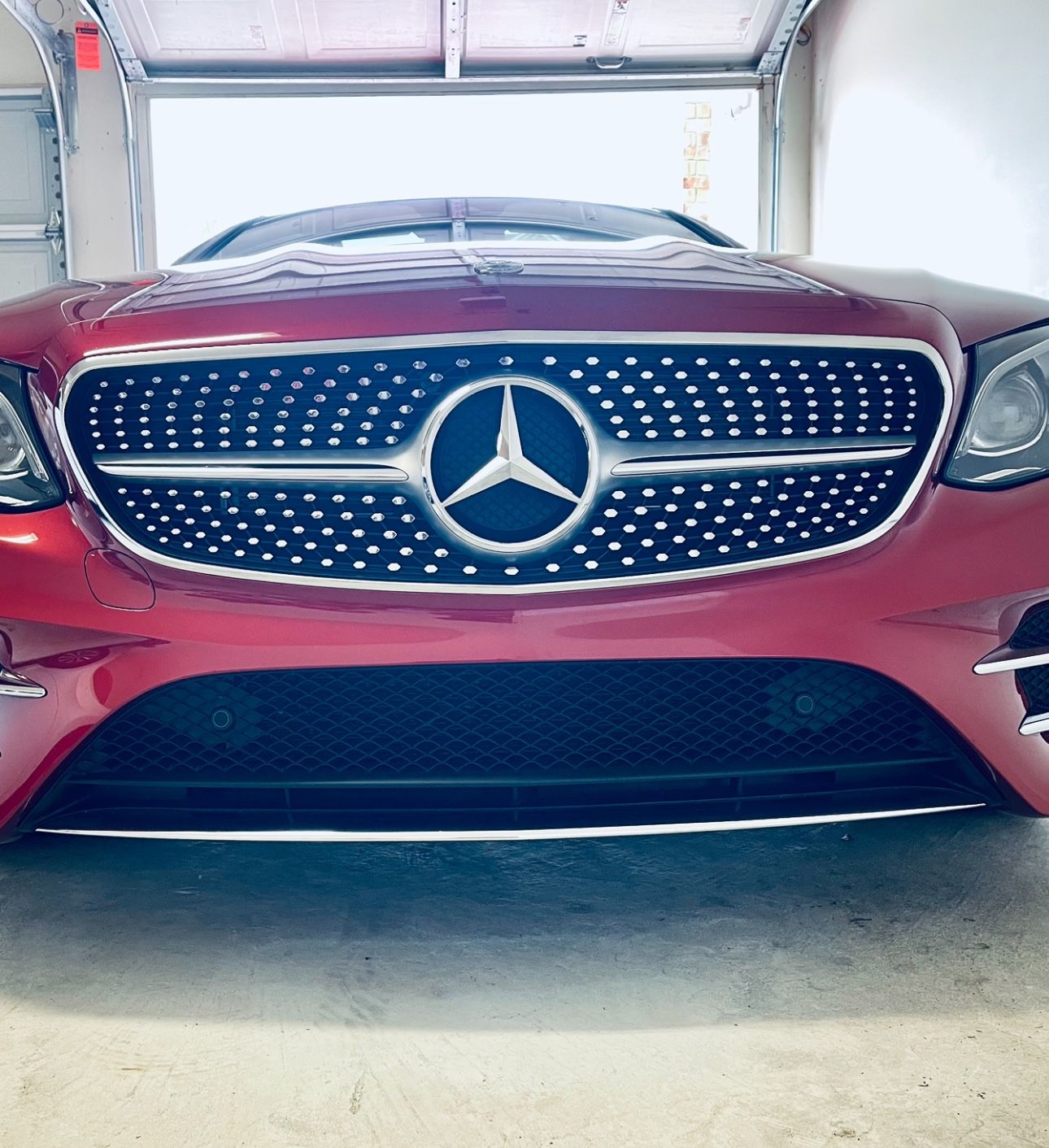 Mercedes-Benz OEM Diamond Grille+Emblem E400 E450 Year 2017 To 2020