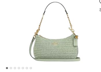 Light green coach bag brand new