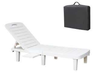 Chaise Lounge Chair Patio Sunbathing Chair