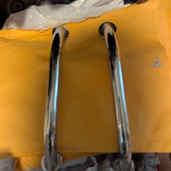 Boston Whaler Vintage 13' Dauntless Chrome Seat Grab Handles In Perfect Condition 