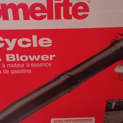 NEW!! Homelite 150 MPH 400 CFM 2-Cycle Handheld Gas Leaf Blower - Model: UT26BL3