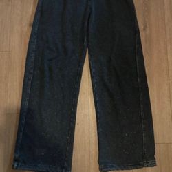 Vintage Washed Paint-Splatter Sweatpants Custom Distressed Street wear (One Of one)