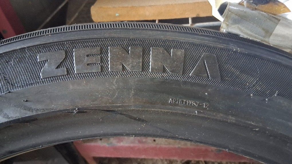 4 New Low Profile Tires