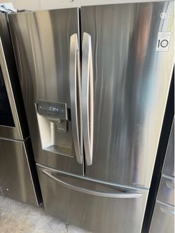🌄⛩️LG refrigerador stainless steel nice⛩️🌄
