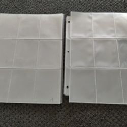 Clear Plastic Game Card Protectors 