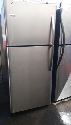 Frigidaire Top Mount Silver Fridge
