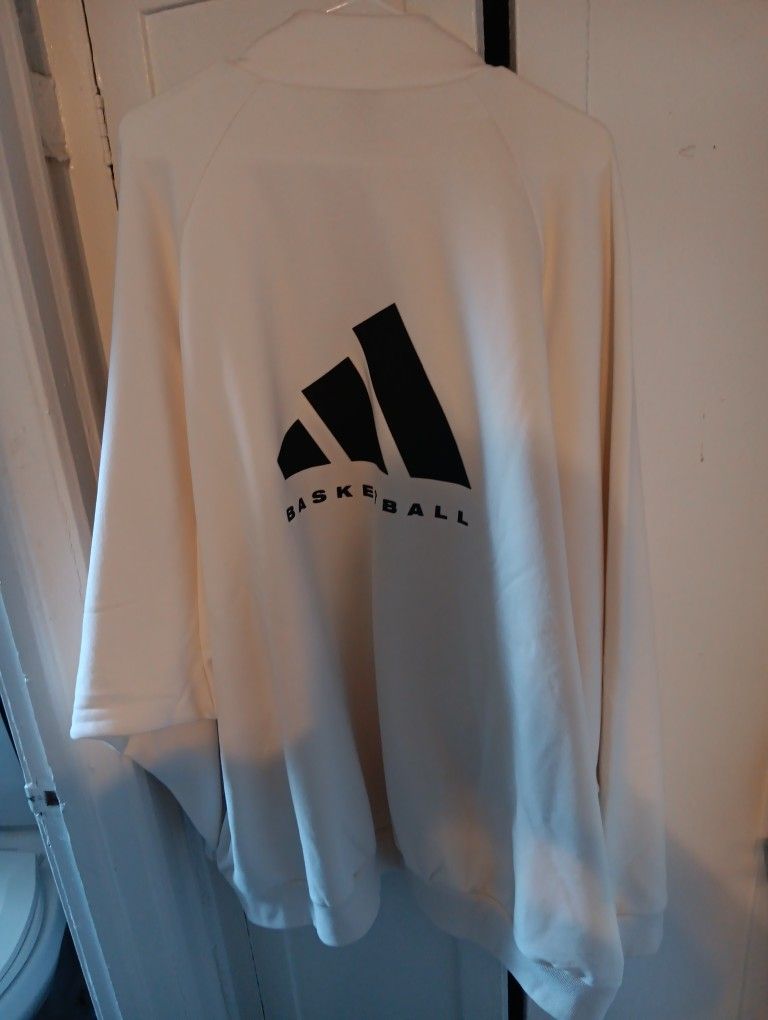 Adidas Basketball Jacket 3x New