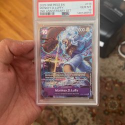PSA 10 2nd Anniversary Luffy 