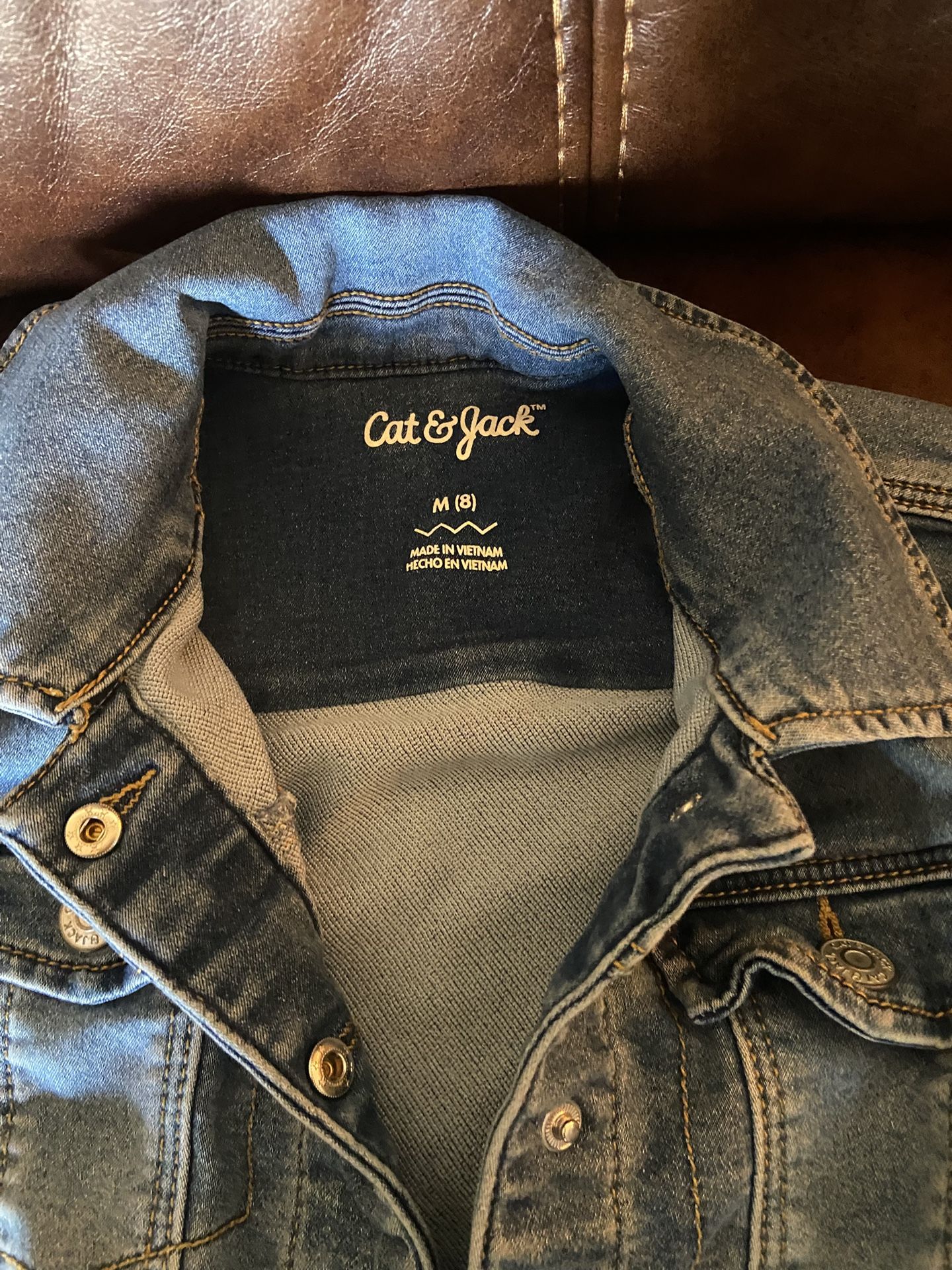 Size 8 Little Girls Jean Jacket
