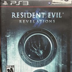 Resident Evil Revelations PS3