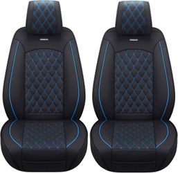 Ford F150 Seat Covers, 2017-2026 F250 F350 F450 Super Duty Crew Regular Super Cab, PU Leather